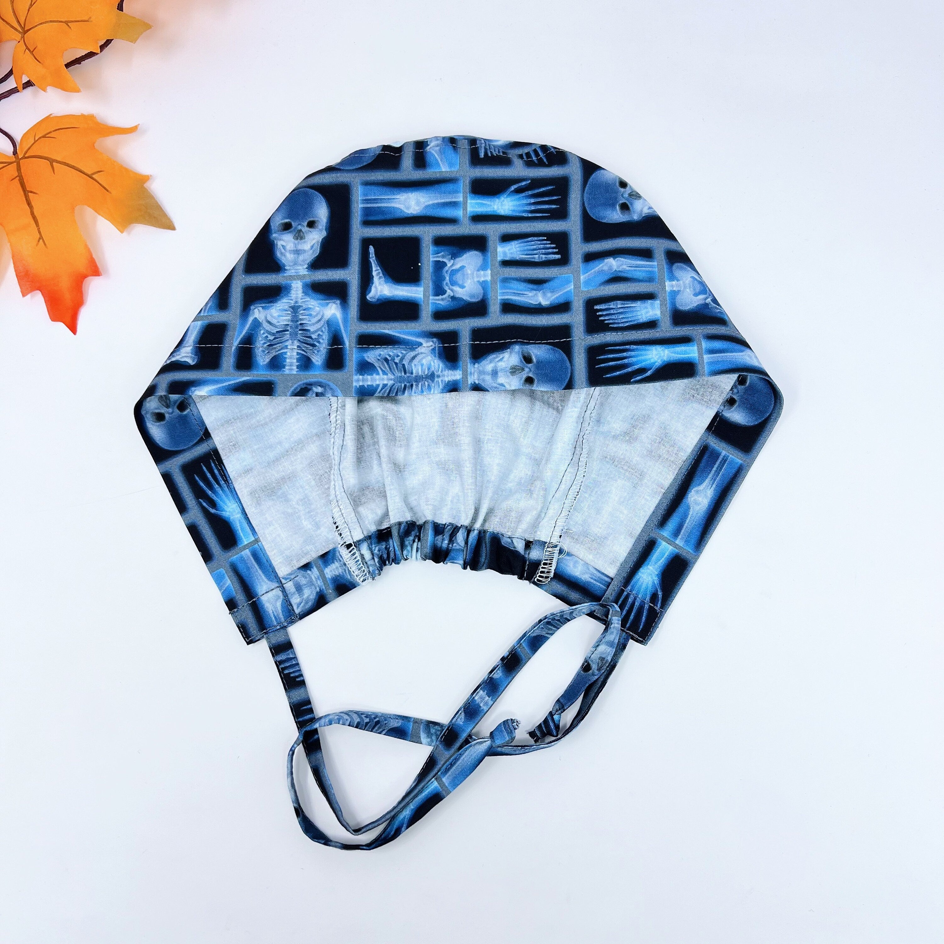 Halloween Scrub Cap, Scrub caps for women. Dental Surgical cap, Surgical cap with mask.