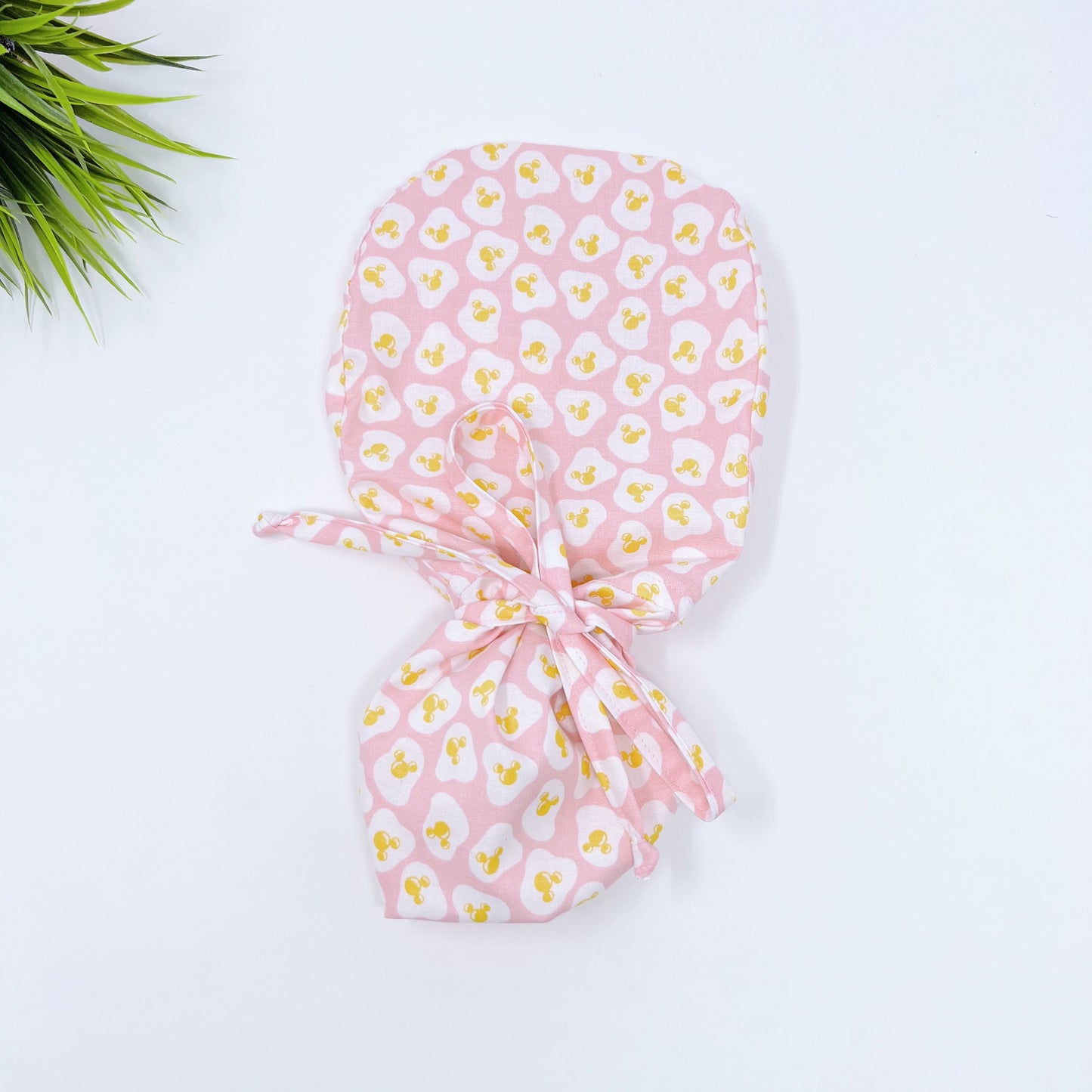 Funny Ponytail Scrub Cap. Satin Lined Option Surgical cap with ponytail, Scrub caps for women