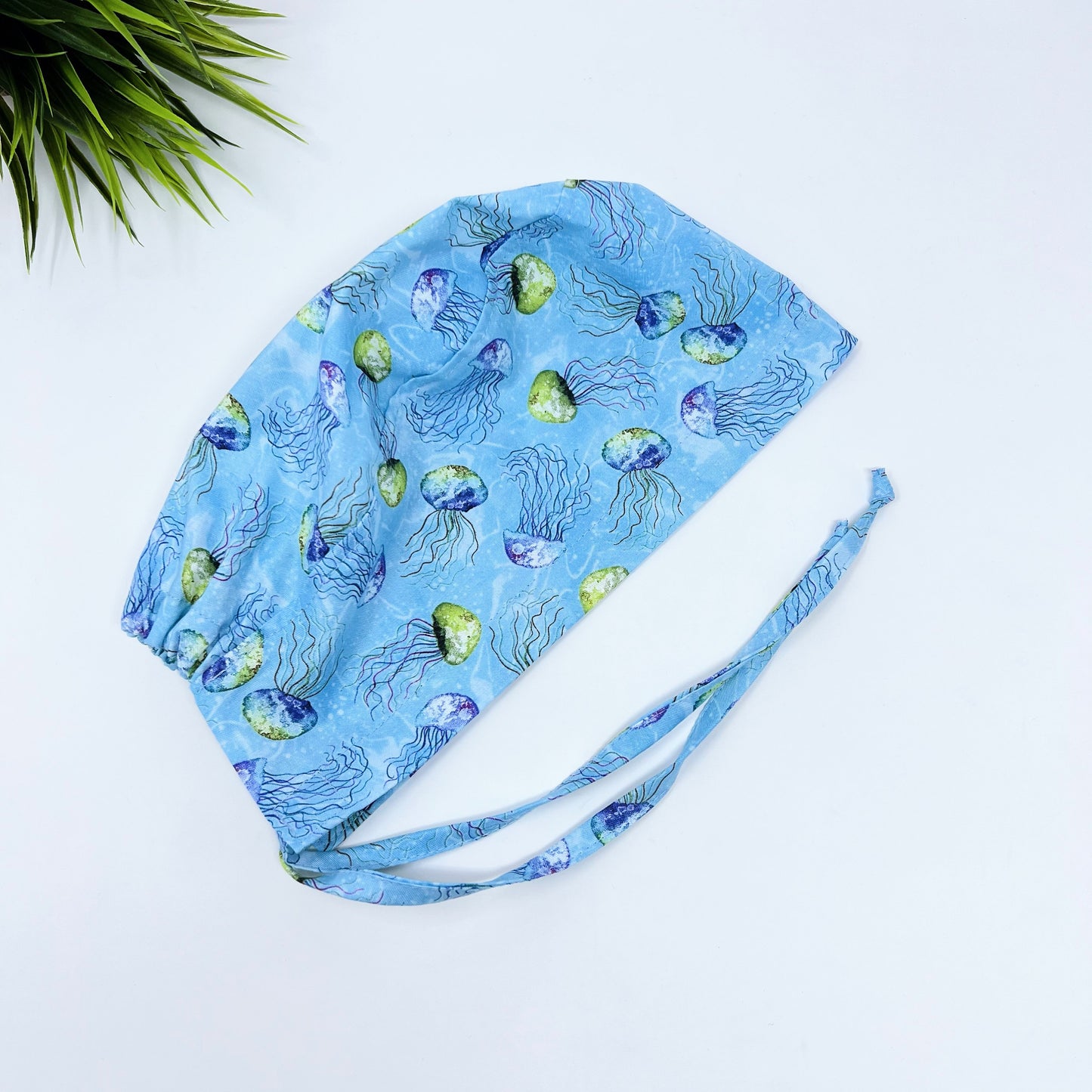 Jellyfish regular surgical cap. Scrub caps for women and men.