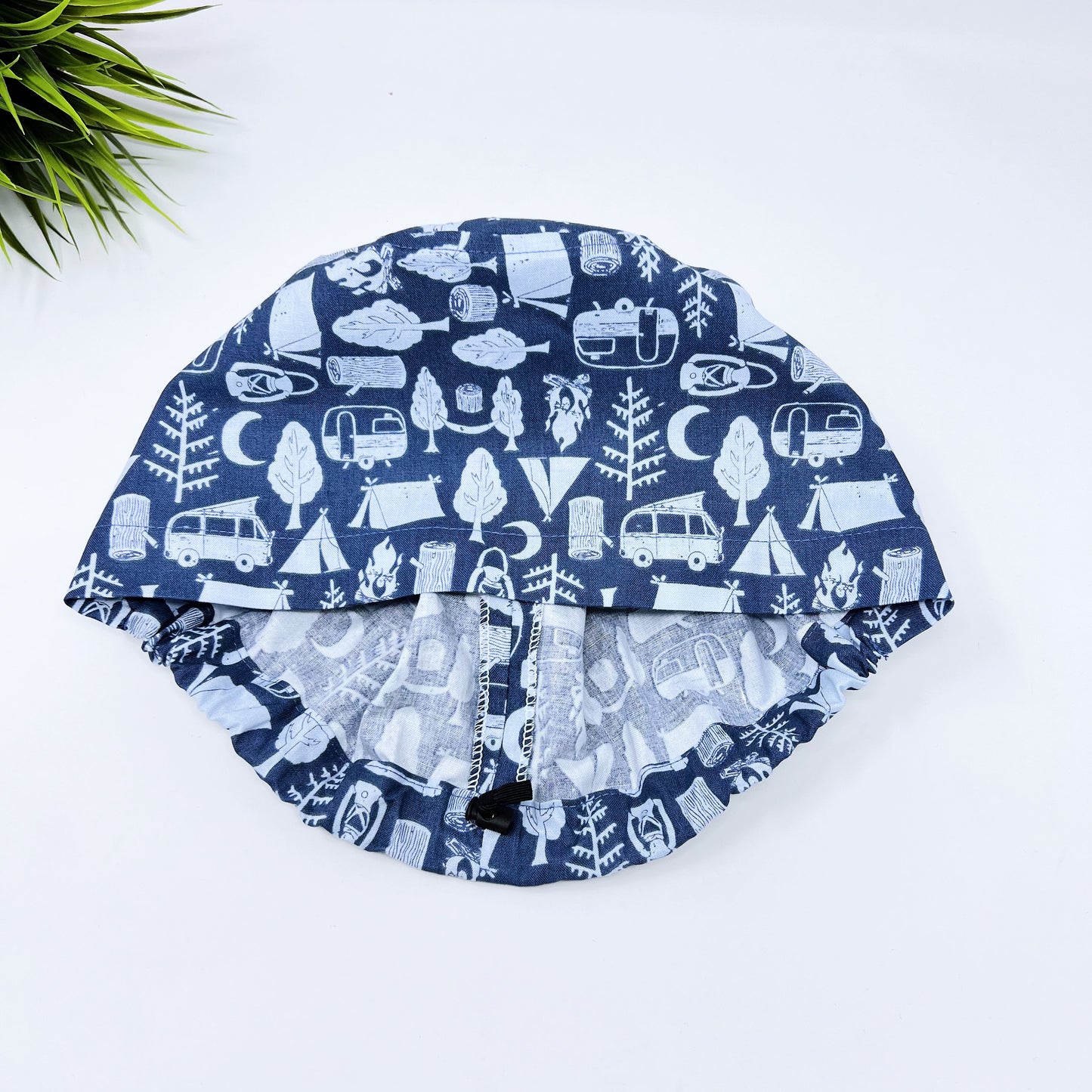 Got Wood? Euro Scrub Cap for Women, Surgical cap Satin Lined Option